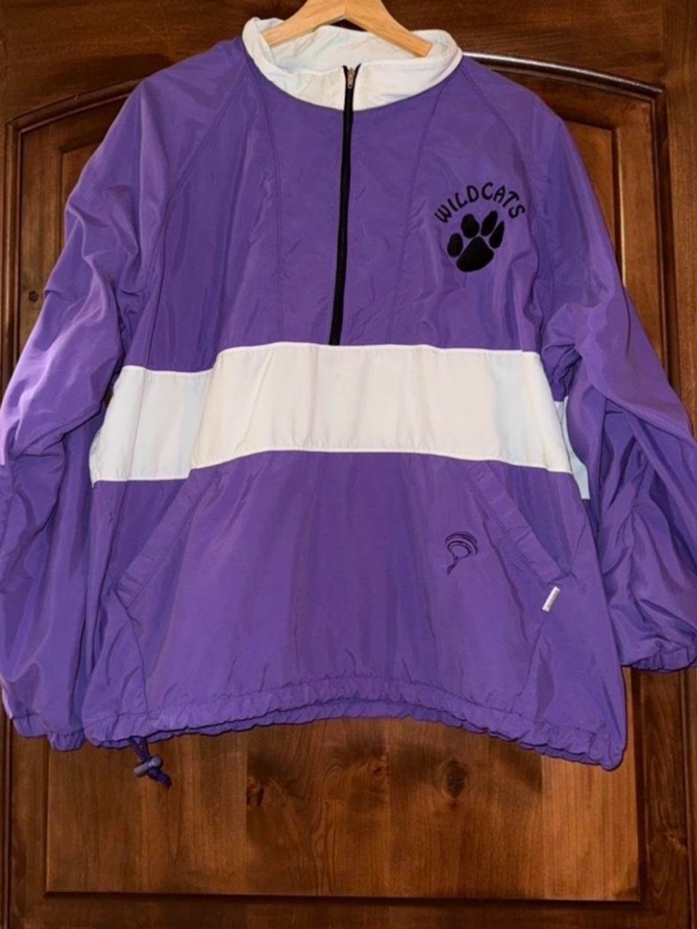 Vintage Wildcats Pullover Windbreaker